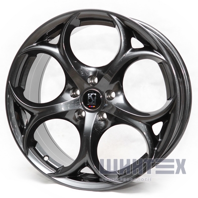 Replica Hyundai R5084 8x18 5x112 ET35 DIA66.6 Dark GMP